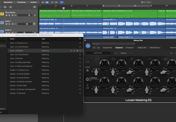 Review: IK Multimedia T-RackS Lurssen Mastering EQ